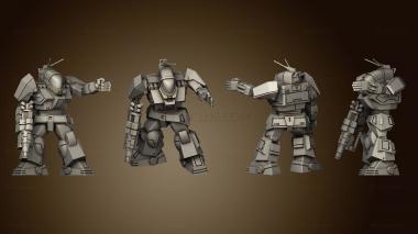 3D модель Штурмовые мехи Battlemaster 2 01 1 D K (STL)