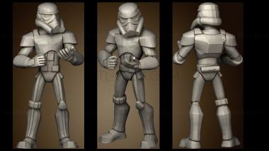 3D модель Диснеевский Бесконечный Штурмовик Звездных Войн Trooper (STL)