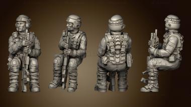 3D модель КОСМИЧЕСКАЯ ПЕХОТА (STL)