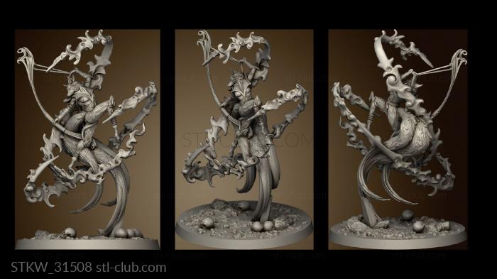 3D модель Вечные Вершины Героев Zishanna Fire Fox Spirit (STL)