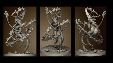 3D модель Вечные Вершины Героев Zishanna Fire Fox Spirit (STL)