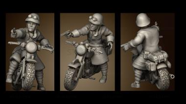 3D модель Франция Motard (STL)