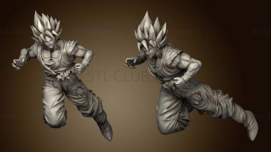 3D модель Гоку Тодас в роли Formas Dragon Ball (STL)