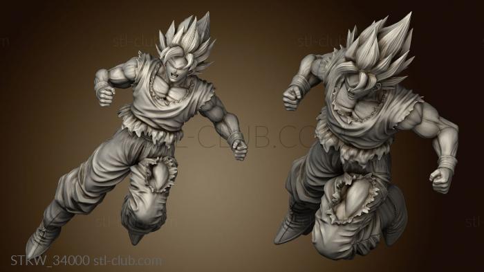 Гоку Тодас в роли Formas Dragon Ball