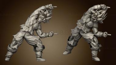 3D модель Гоку Вегета Фьюжн goku fusion (STL)