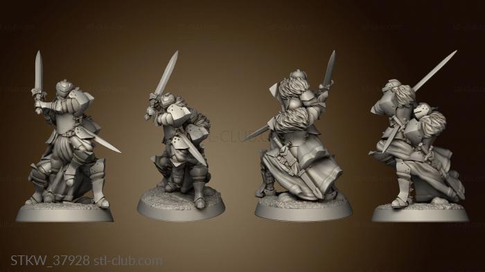 3D модель Королевская гвардия Kingsguard (STL)