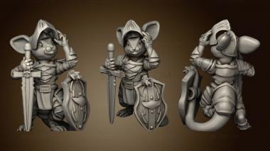 3D модель Нага Mouse Knight NM (STL)