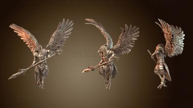 3D модель Ааракокра Воин V (STL)