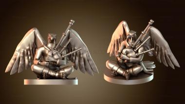 3D модель Ааракокра с волынками (STL)