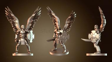 3D модель Аасимар Мужской (STL)