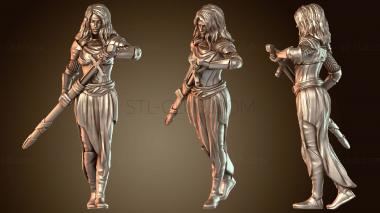 3D модель Аазимар Клирик Амахия (STL)