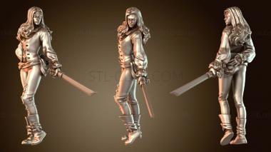3D модель Аасимар Чернокнижник Аракиэль (STL)