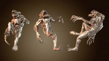3D модель Отряд мозгососов – V (STL)
