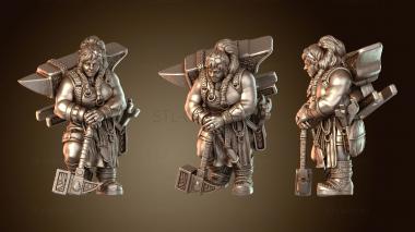 3D модель Адамантиновый кузнец S – Вариант (STL)