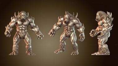3D модель Дополнение – Gods Monsters Tusk Jawer (STL)