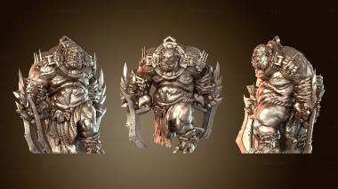 3D модель Вариант Огра — дополнение Kin Folk (STL)