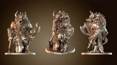 3D модель Вариант Минотавра Tusklands — дополнение Kin Folk (STL)