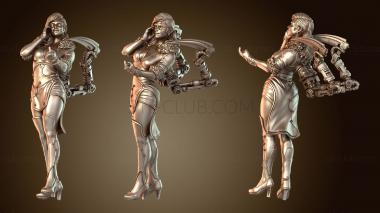 3D модель Адель – Роковая женщина (STL)
