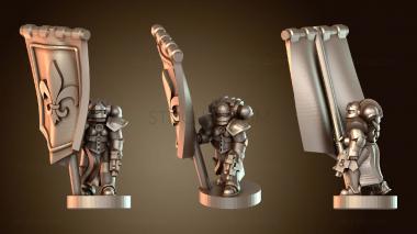 3D модель Адепта Сороритас – Знамя лазерной монахини (STL)