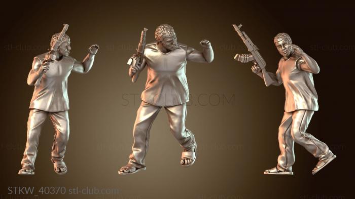 Military African Rebel – Jungle Fighter