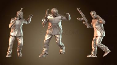 3D модель African Rebel – Jungle Fighter (STL)