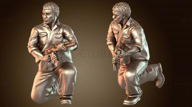 3D модель Африканский повстанец – горный рейдер (STL)