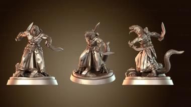 3D модель Возраст – Змеелюди Вариант G (STL)
