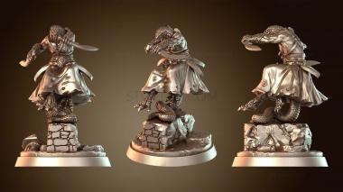 3D модель Возраст – Змеелюди Вариант M (STL)