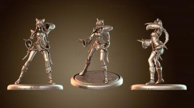 3D модель Ари – Лига Легенд (STL)