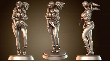 3D модель Акали – Вариант C (STL)