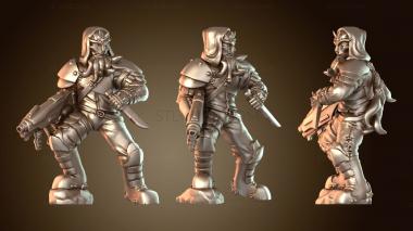 3D модель Alien Mercs — REG Tentacle, Multi-Shell (STL)