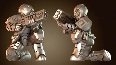 3D модель Чужой – Стрелок (STL)