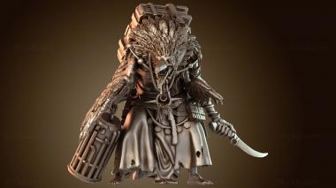 3D модель Алистер – фигура призывателя смерти (STL)