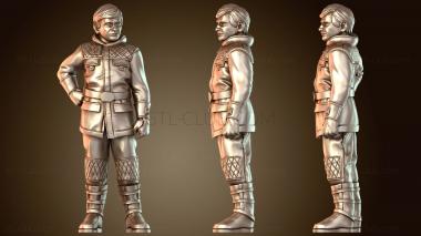 3D модель Альянс – Зимний генерал (повседневная поза) (STL)