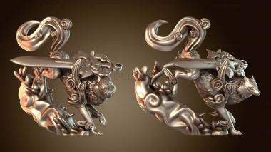 3D модель Аматэрасу – Эспада Оками (STL)