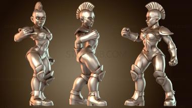 3D модель Амазонский единорог Лиоман – Вариант B (STL)