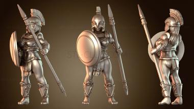 3D модель Амазонки (STL)