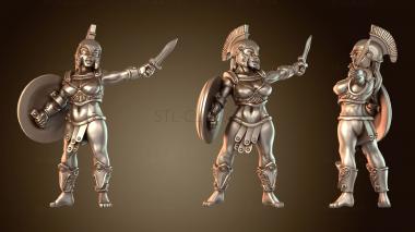 3D модель Амазонки – Дубликат (STL)