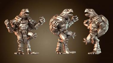 3D модель Амфибия – Пытка Вариант D (STL)