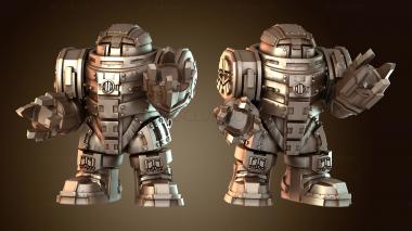 3D модель Лорд-Предок – Сидящий Север (STL)