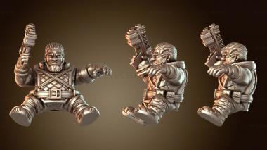 3D модель Лорд-Предок – Сидящий X (STL)