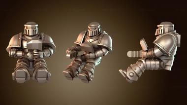 3D модель Angry Air Crew – Пилот (STL)
