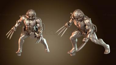 3D модель Классика аниме – Оружие Икс (STL)