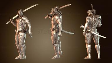 3D модель Аниме – Джетстрим Сэм (STL)