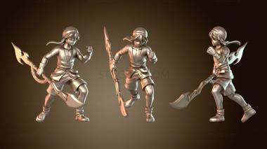 3D модель Аниме – Серж (STL)