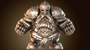 3D модель Энанос Длиннобородый (STL)