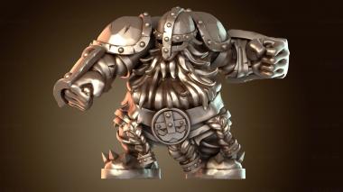 3D модель Энанос Длиннобородый J (STL)