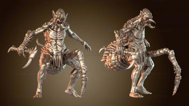 3D модель Арахнобрид – Вариант U (STL)