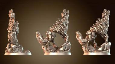 3D модель Арбитр – Ужасный Волк (Дубликат) (STL)