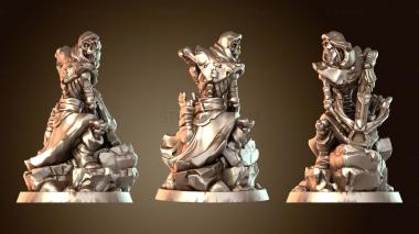 3D модель Лучник (Пятая запись) (STL)